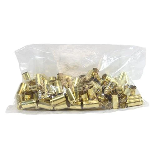 Hornady Unprimed Brass Handgun Cartridge Cases 40 S&W 100 Count Bag - 8743BAG