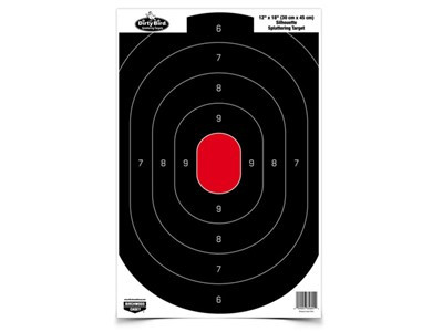 Dirty Bird Silhouette Target - 12" X 18", 100 Targets
