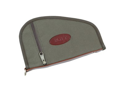 Heart-shaped Handgun Case W-pocket - Olive Drab 8"