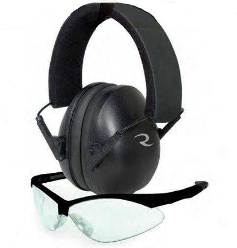 Radians Combo Set -Lowset Black EM with Outback Clear Glass NRR 21