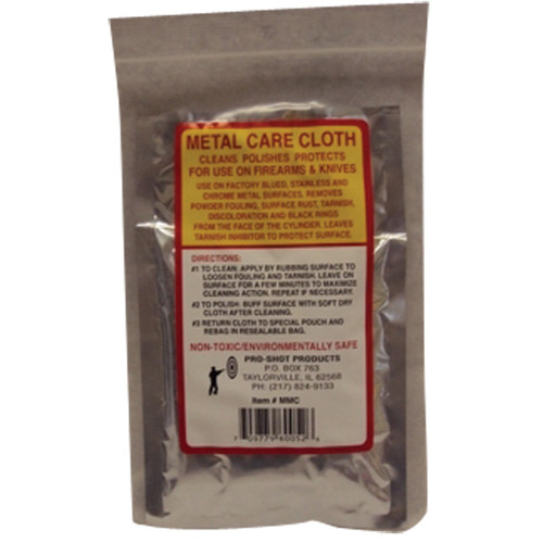 Pro-Shot Metal Care Cleaning Cloth 9.80" x 9.80" - MMC
