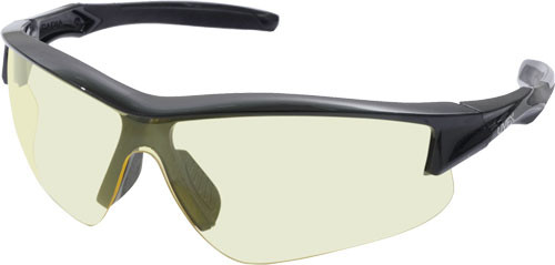 Howard Leight Uvex Acadia Adult Amber Lens Anti-Fog Black Frame - R-02215