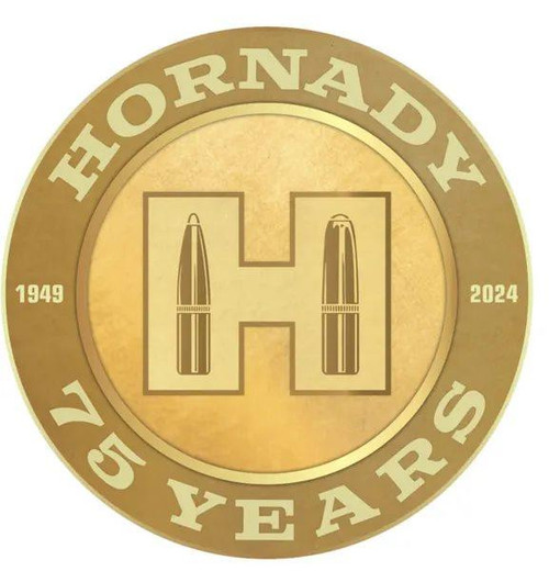 Hornady 75th Anniversary Sign Gold Tin 11.80 x 11.80 - 99157