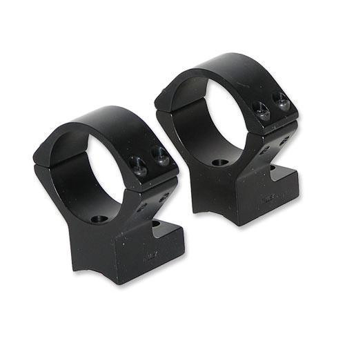 Talley Lightweight Alloy Scope Mounts - Black Anodized 30mm High Savage w/Accutrigger Stevens 200 Stiller Predator TC Venture Ruger American