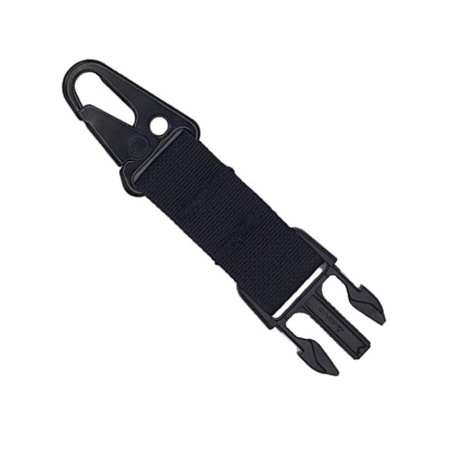 Military TacShield Sling Attachment Side Release Buckle for HK Snap Hook Black