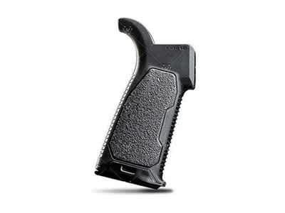 Strike AR Overmolded Enhanced Pistol Grip Black, 15 Degrees - SIAROMPG15