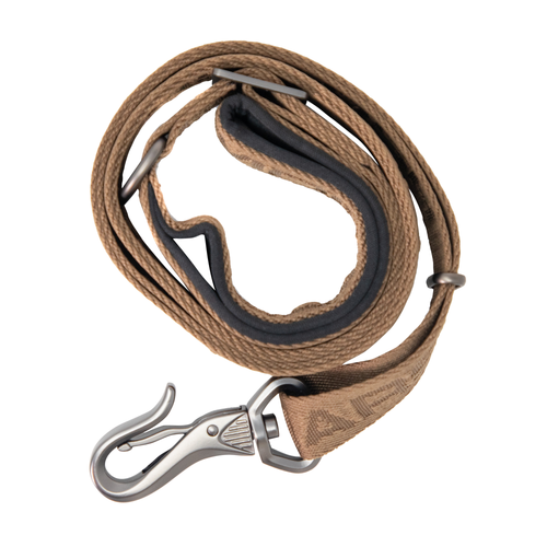 Higdon MoMarsh Adjustable Dog Leash 47"-72" Chocolate Brown