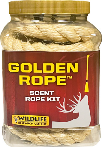 Wildlife Research WRC Golden Rope Scrape Kit 3-30" Ropes & Scent MIX