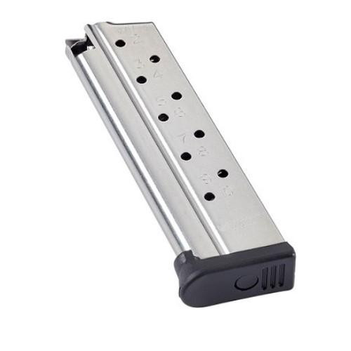 Chip Mccormick Custom Range Pro Full-Size 1911 9mm 10rd Magazine, Stainless - M-RP-9FS10