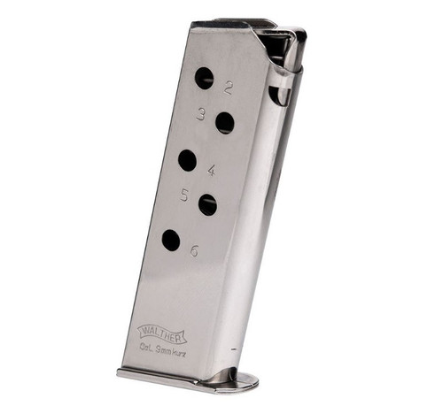 MAG PPK/S 32ACP 8RD NICKEL32 ACP