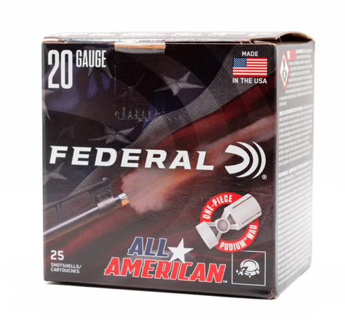 Federal 20GA 2.75 7/8OZ 2.5DRAM #8