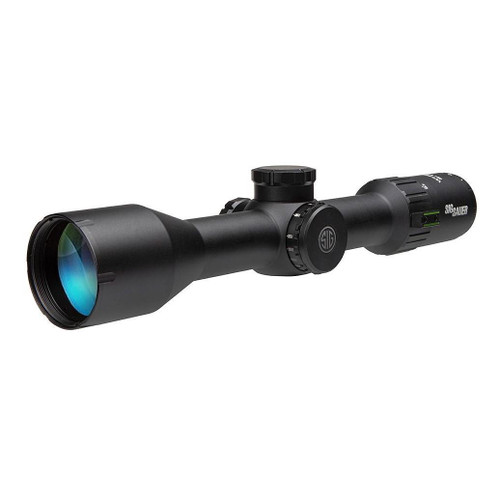 Sig Sauer WHISKEY6 Rifle Scope 3-18x44 30mm SFP Quadplex Locking 0.25 MOA Adjustable Black