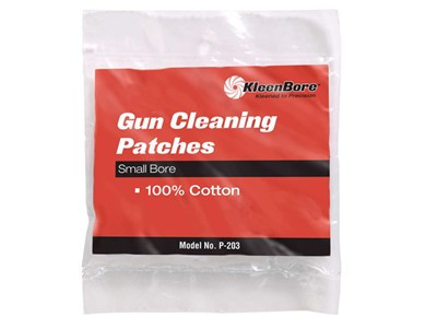 Kleen-Bore Cotton Patches 2 1/4" .38-.45-.410-20 Gauge 50 Count - P203