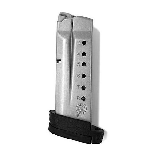 S&W M&P9 Shield Magazine Stainless Steel 9mm Luger 8/rd