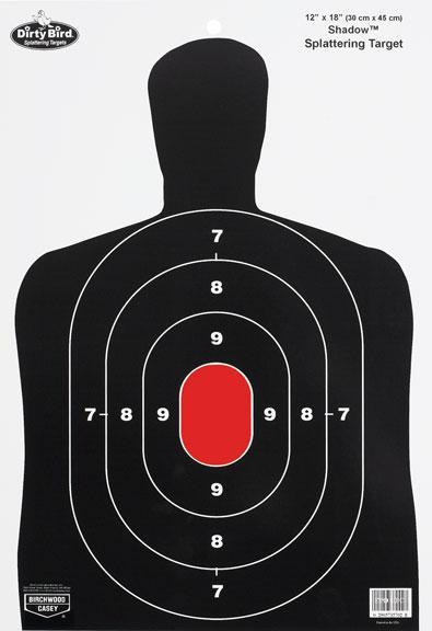 Birchwood Casey Dirty Bird BC27 Shadow Target 8 Count - BC-35707
