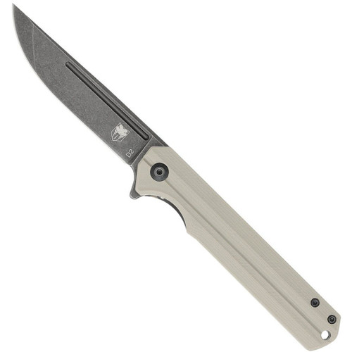CobraTec Streamline G-10 Folder Knife Folding Blade Tan - CTTANG10SL