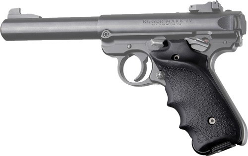 Hogue Grips Ruger Mkiv Rubber Grip W/ FG & RH Thumb Rest Black