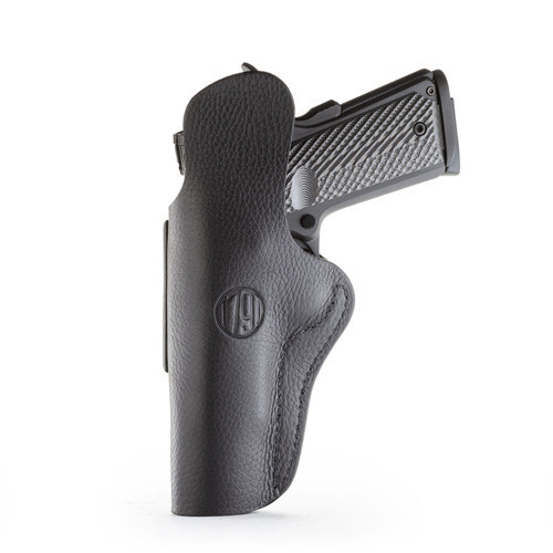 1791 Gunleather Smooth Concealment Holster - Night SKY Black RH Leather SZ 6 1911 3" 4" Models