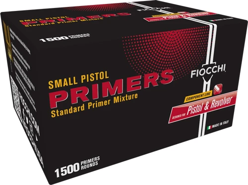 Fiocchi Primers Small Pistol 12000 Pack Case - PRSPFM