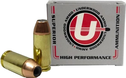 Underwood 460 Rowland 185gr JHP 20-Round 10BX/CS