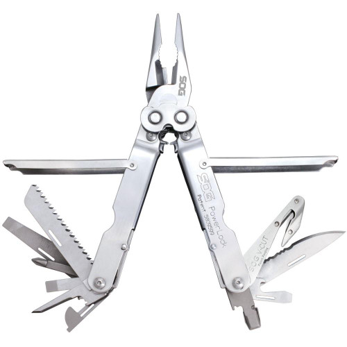 SOG Powerlock with V Cutter Multi-Tool Nylon Sheath - SOG-S62N-CP