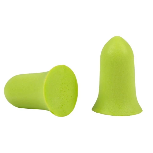 Allen Tapered Foam Ear Plugs 32dB Lime Green 25 Pair - 4131