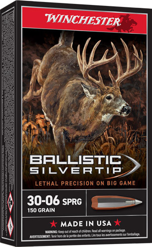 WINCHESTER SUPREME 30-06 150GR BALL SILVER-TIP 20RD 10BX/CS