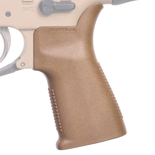 Reptilia CQG AR-15 Pistol Grip Black FDE - 100-023