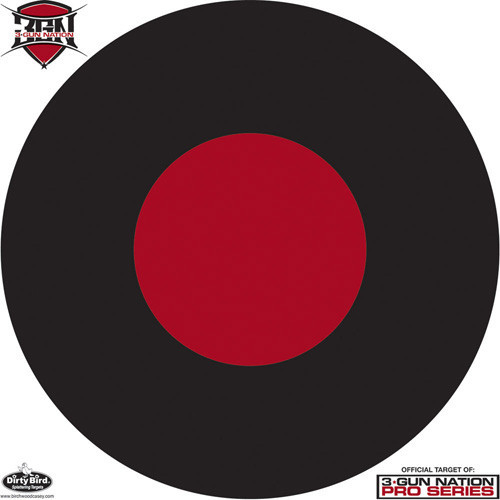 DIRTY BIRD® 17.25" 3-GUN NATION TARGET - 5/PK