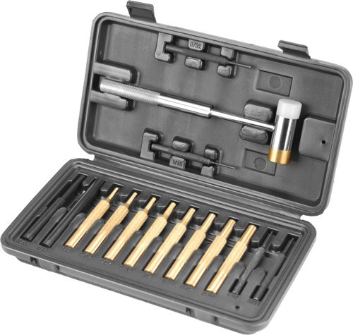 Wheeler And Punch Set 14-PUNCHES/1-HAMMER/Case