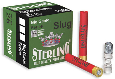 Global Ordnance Sterling 2.50 410 Bore Ammo Slug - 8698779961572