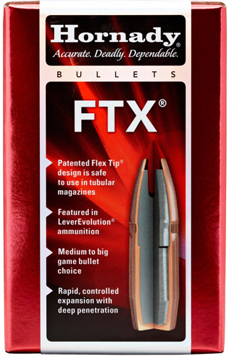 Hornady Bullets 35 CAL .355 165gr FTX 350 Legend 100-Count