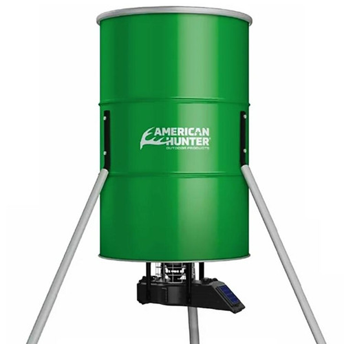GSM American Hunter 350 LB. Tripod Feeder w/ updated Sunslinger Kit - Motor Freight Only