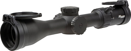 SIG Scope WHISKEY4 3-12X44 30MM SF SFP Quad Plex Black