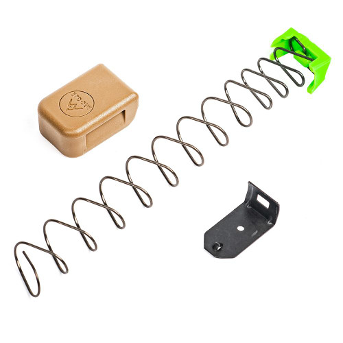 Mec-Gar ''Plus-2'' Adapter Set for Magazines Only Full Size Glock 9mm Luger FDE