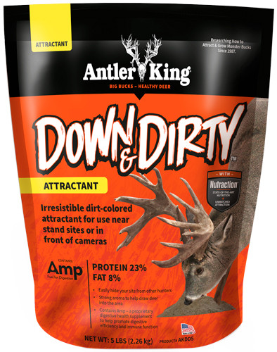 ANTLER KING DOWN & DIRTY ATTRACTANT 5# BAG