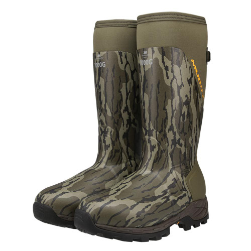 GSM Muddy DV8 17" Insulated Boots 1000G Mossy Oak Bottomland Size 12D