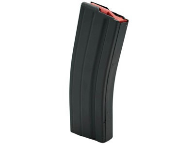 Ar-15 Magazine - Black, 6mm Arc, 25-rd, Stainless Steel