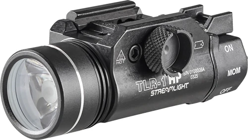 Streamlight TLR-1 HP Long Gun Kit Black Aluminum 1000 Lumens Rail Mount - 59152