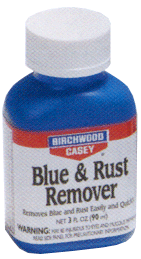 Birchwood Casey B/C Blue & Rust Remover 3OZ. Bottle