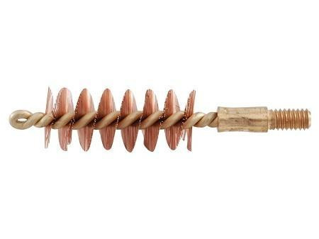 Pro-Shot Bore Brush .45 Cal Pistol #8-32 Thread Bronze Bristles Brass Core - 45P