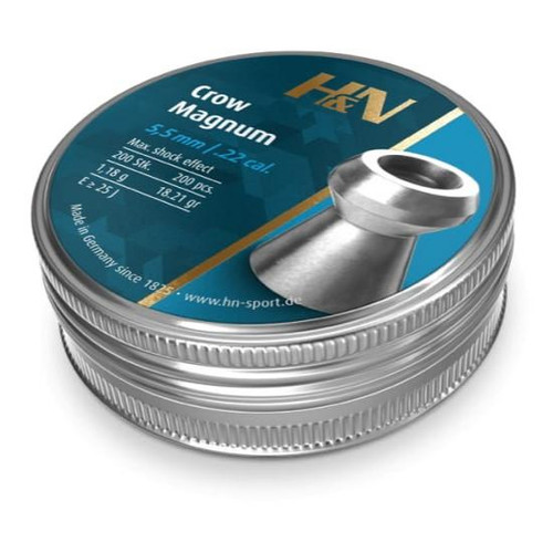 Hatsan USA / Escort Shotguns Crow Magnum Pellets .22 Cal 18.21gr 200 Count - 92225500003