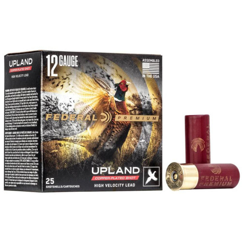 Federal Premium Wing-Shok Upland Shotshells 12ga 2 3/4" 1 1/8oz #4 25/ct