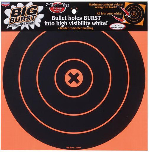 Birchwood Casey Big Burst Revealing Targets 12" 3 Count - BC-36123
