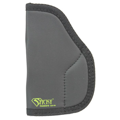 Sticky Holsters Short Pocket Holster for 3" to 4" 1911 Handguns Gray Ambidextrous