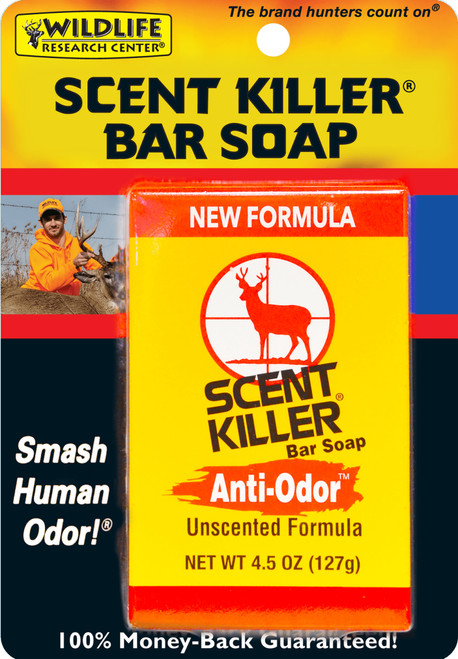 Wildlife Research Scent Killer Bar Soap Odor Eliminator Unscented 4.5oz - 541