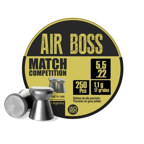 Hatsan Apolo Air Boss Match Competition Rifle Pellets .22 Cal 17 gr 250/ct