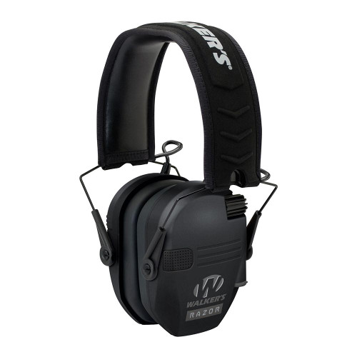Walkers Game Ear Razor Slim Shooter Folding Muffs 23dB Black