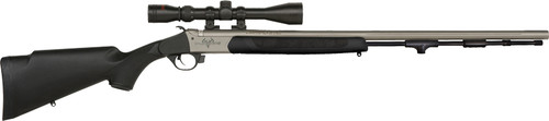 TRADITIONS PURSUIT XT 50 CAL 3-9X40 S/S CERAKOTE/BLACK SYN!