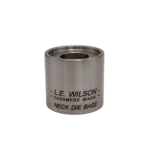 L.E. Wilson Neck Die Stainless Steel Decapping Base